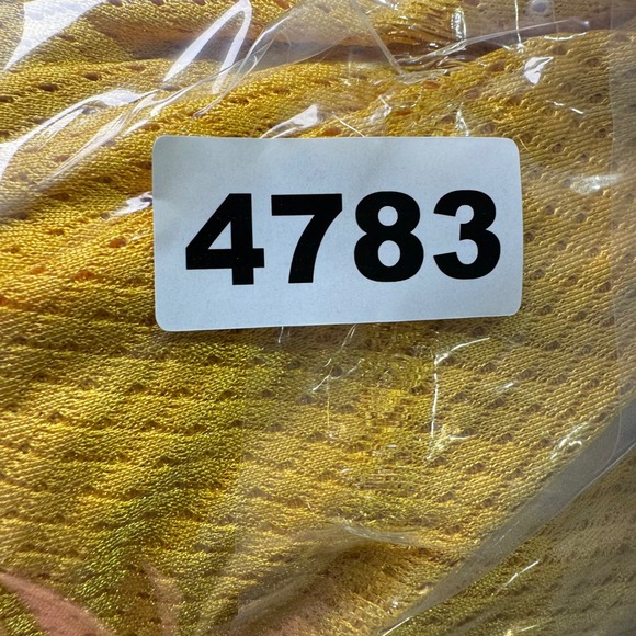 VTG Reebok NFL Equipment Brian Westbrook #36 Jersey Men L Yellow Blue Y2K Eagles - Picture 8 of 8